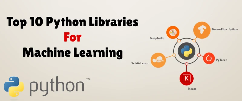 Top 10 Python Libraries For Machine Learning